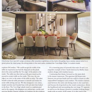 Yacht Interiors by Shelley Southern Boating Magazine 2023 Yacht Interiors